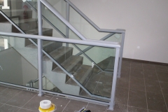 Nu-Lite Balustrading Type Fully Framed  Stair- Glass balustrade-02