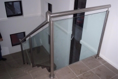 Nu-Lite Balustrading Type Stainless Steel  Stair- Glass balustrade-03